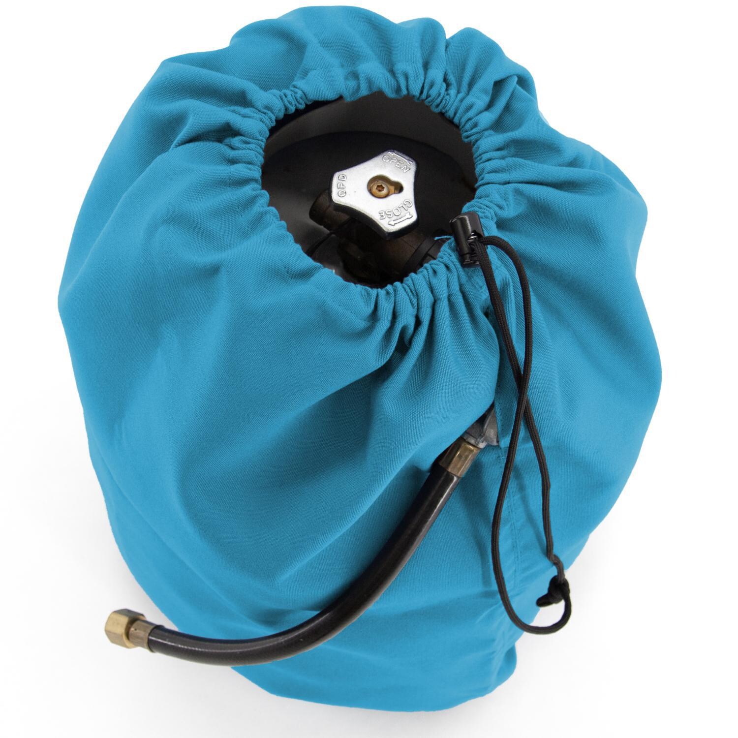 Signature Series Propane Tank Cover by BBQGuys - In Use Above thumbnail