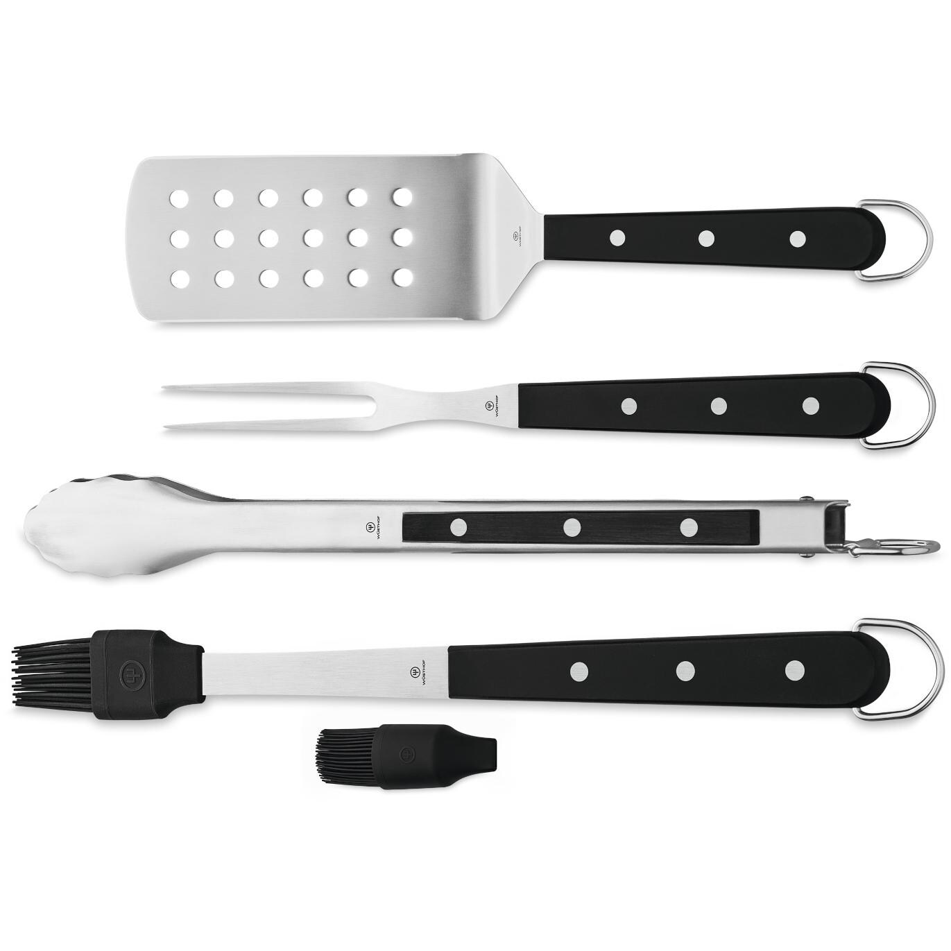Wusthof Outdoor 4Piece Stainless Steel BBQ Tool Set BBQGuys