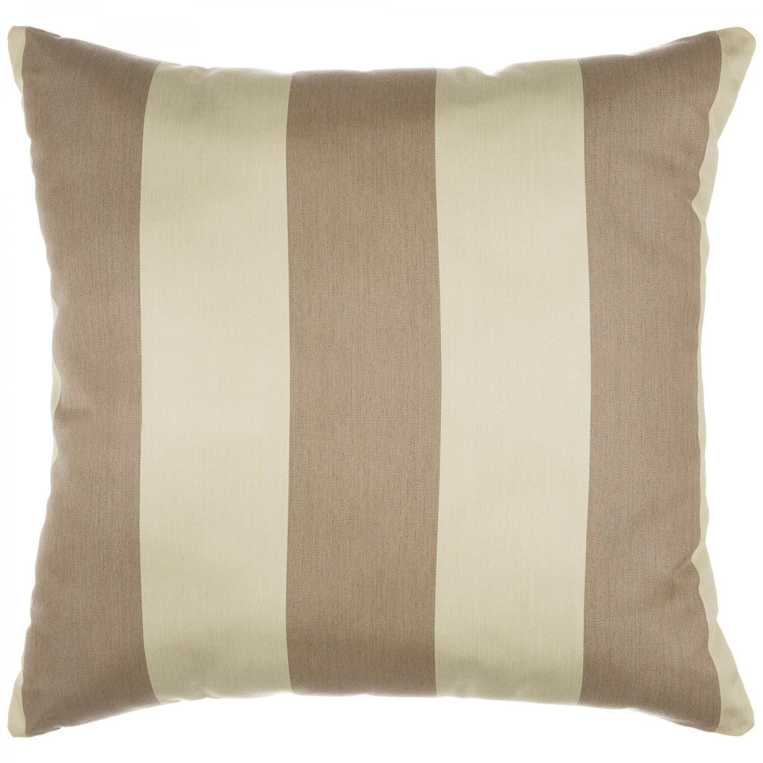 Sunbrella Regency Sand Outdoor Throw Pillow by Pawleys Island 24 X 24