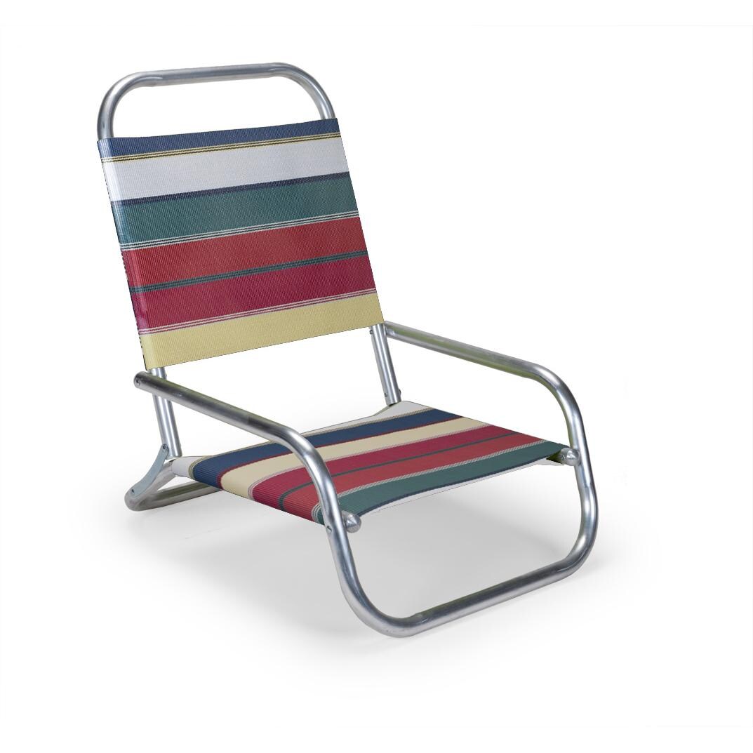 Sun And Sand Folding Aluminum Beach Chair By Telescope Casual - Spencer thumbnail