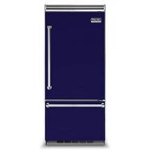 Viking Professional 5 Series 36-Inch 20.4 Cu. Ft. Built-In Left Hinge Bottom Freezer Refrigerator - Cobalt Blue - VCBB5363ELCB image