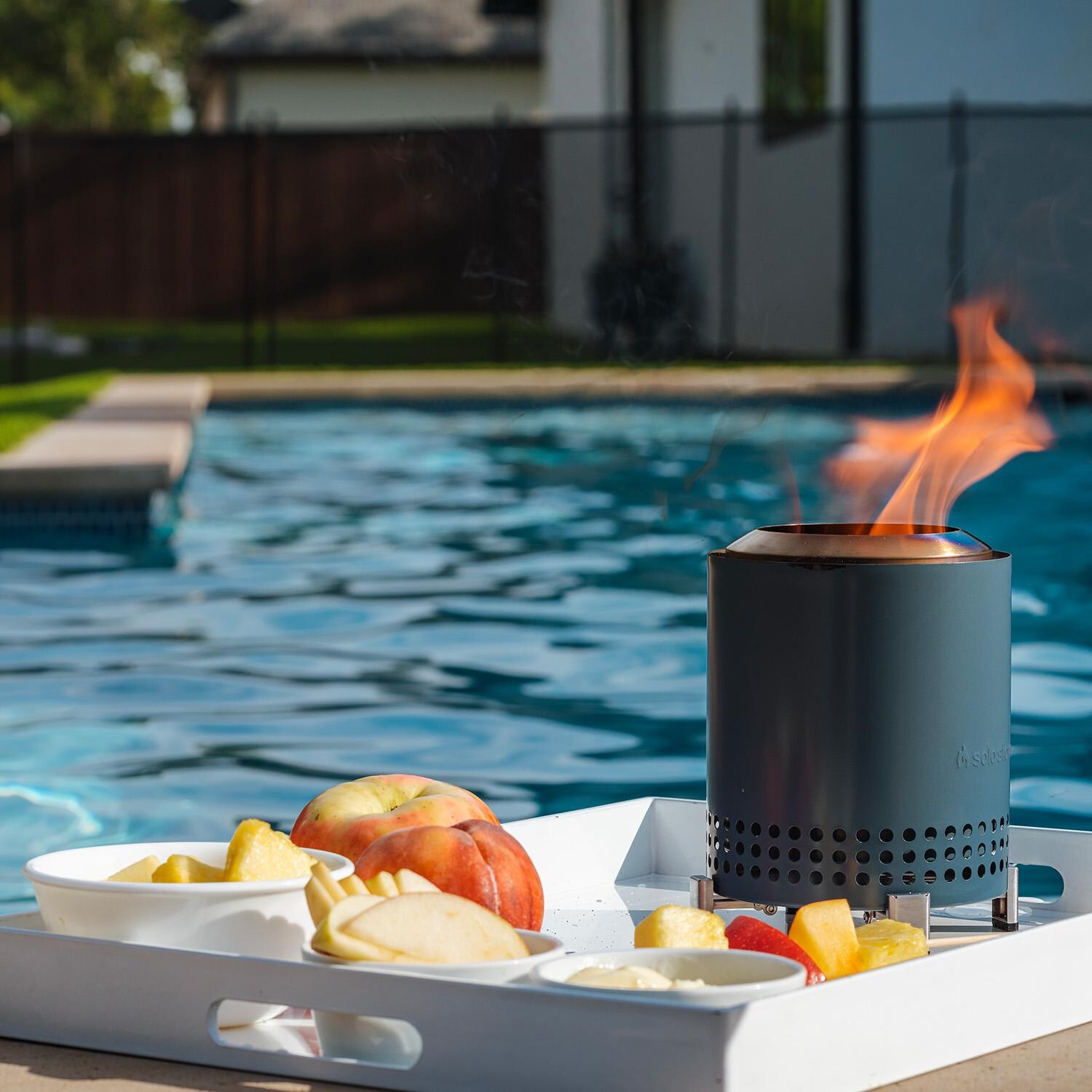 Solo Stove SSMESA-WATER Mesa Tabletop Fire Pit - Water - Poolside thumbnail