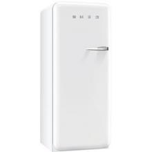 Smeg 9.22 Cu. Ft. Left Hinge Retro Style Refrigerator / Freezer - White FAB28UWHL1 image