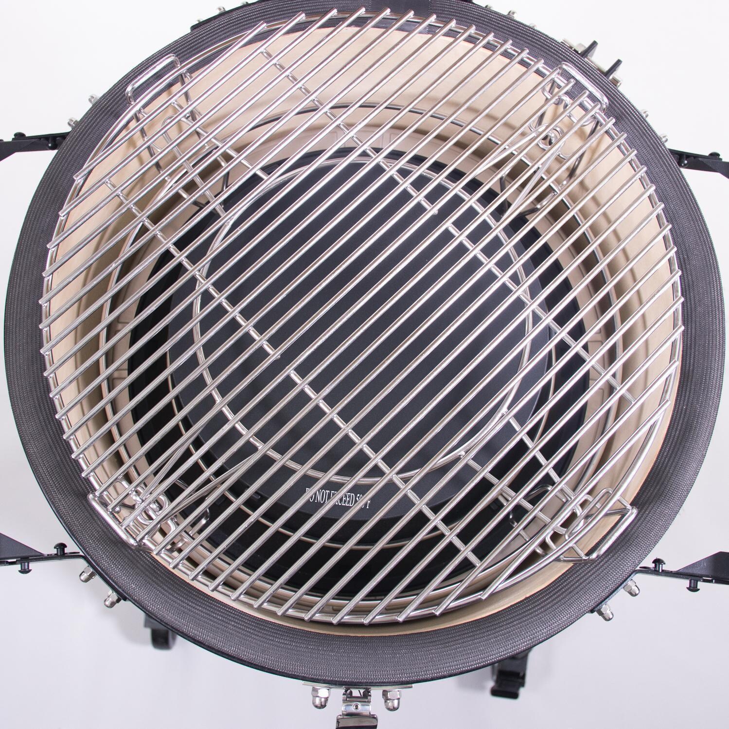 Kamado Joe Classic III 18-Inch Ceramic Kamado Grill - KJ15040921 - SloRoller Under Grate thumbnail