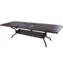 Series 30 92 X 42 Inch Rectangular Cast Aluminum Patio Dining Table W/ Extension By Darlee image
