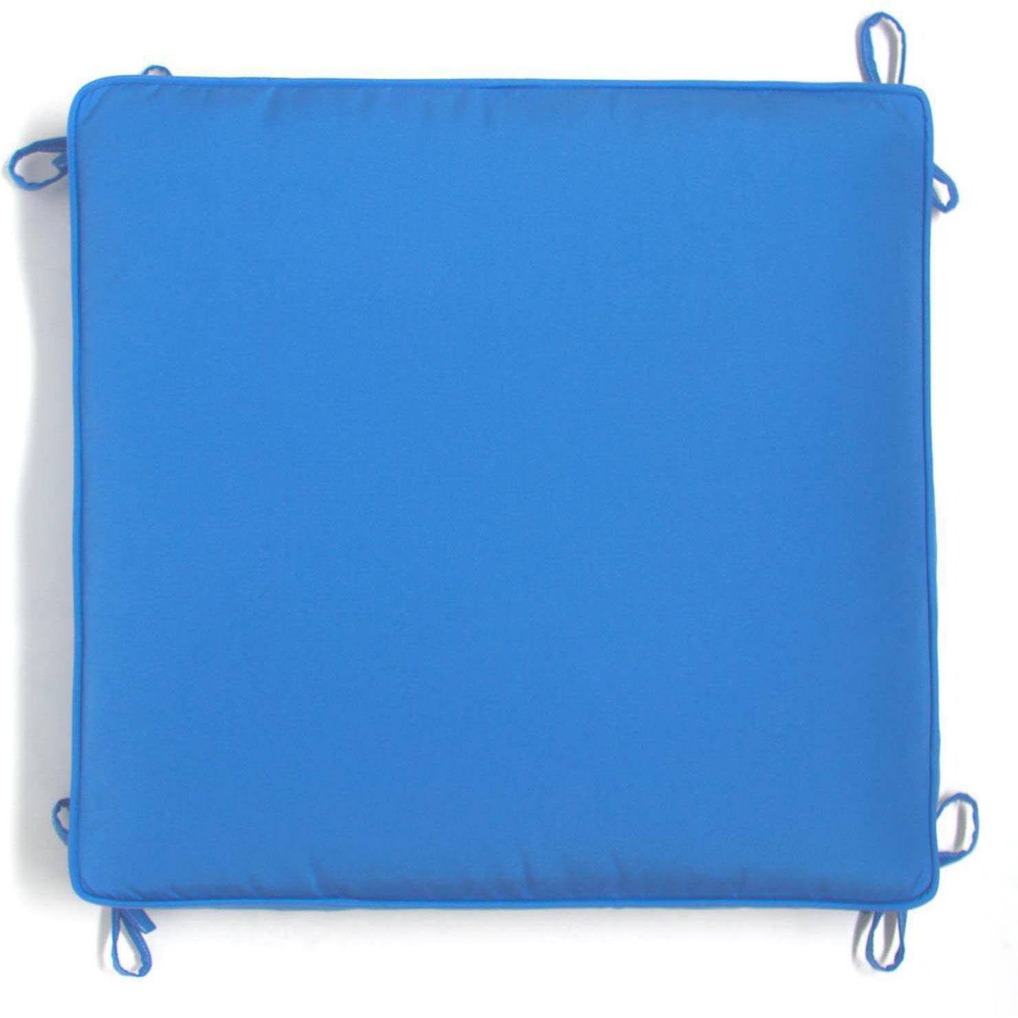 Medium Replacement Ottoman Cushion With Piping - Top View thumbnail