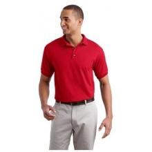 Gildan Ultra Blend 5.6-Ounce Jersey Knit Polo Shirt Large - Red