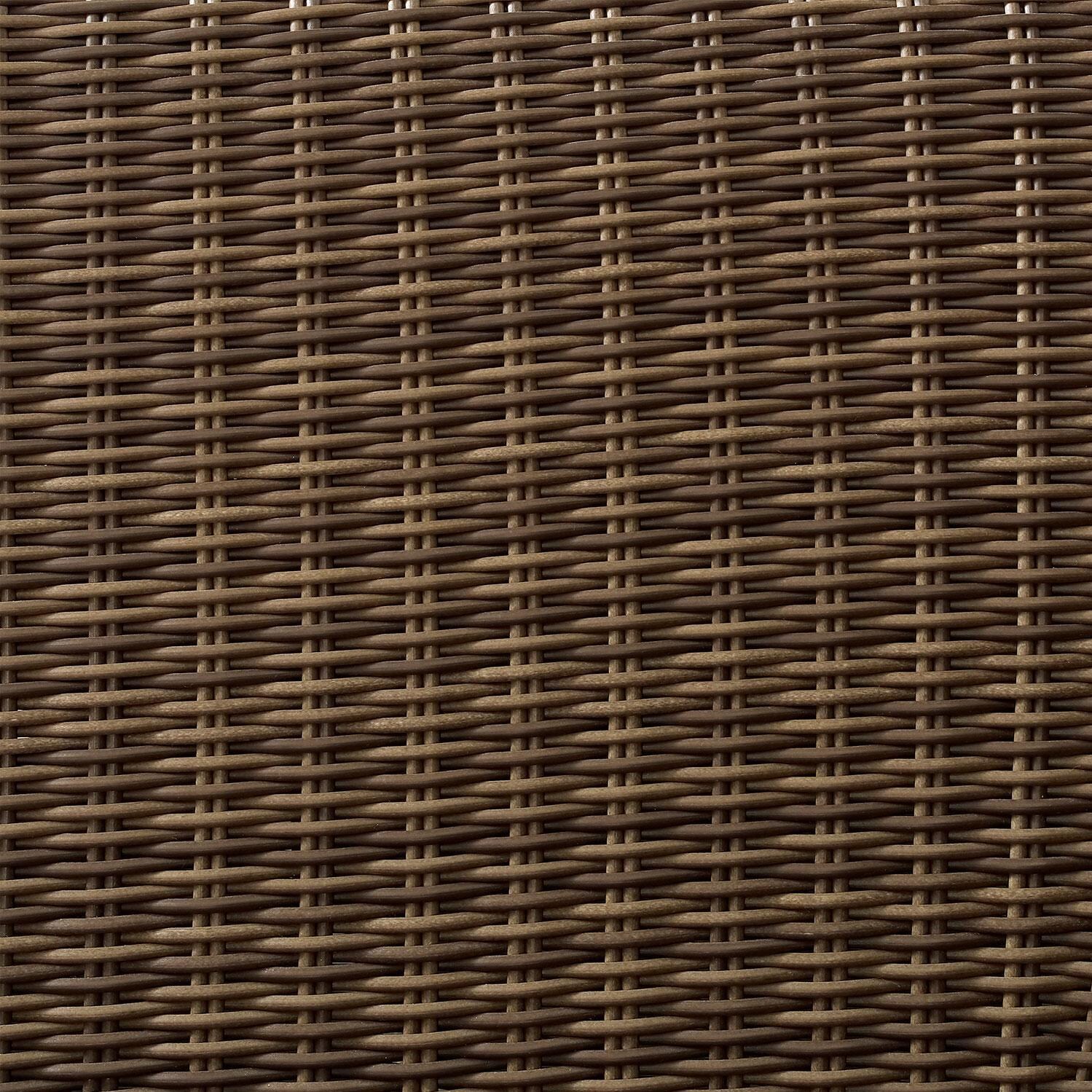 Ultimate Patio UP-92420WB-SA 4Pc Wicker Outdoor Sectional Patio Furniture Set in Sand - Wicker Swatch - Detail thumbnail