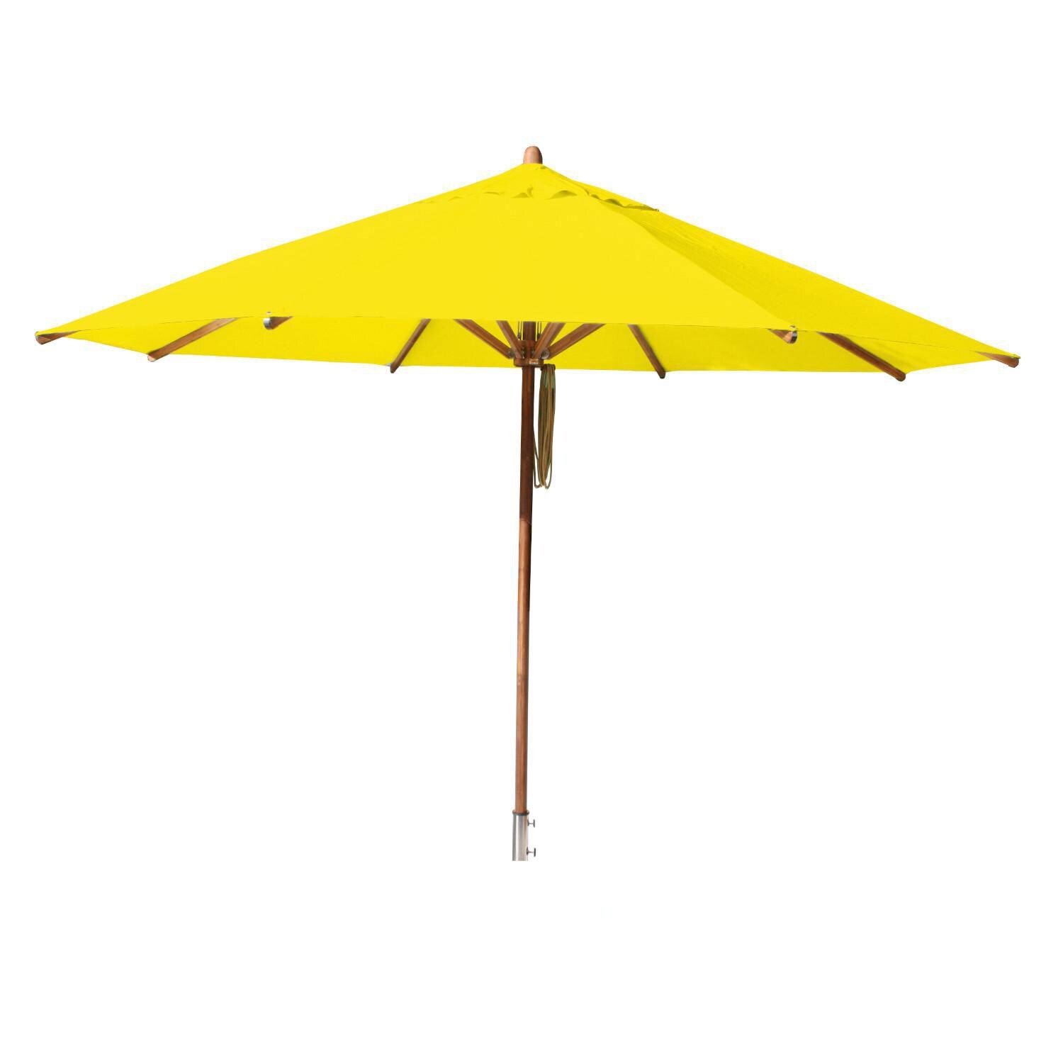 Bambrella Levante 13 Ft. Round Market Umbrella With Yellow Canopy (Umbrella Not Included) thumbnail