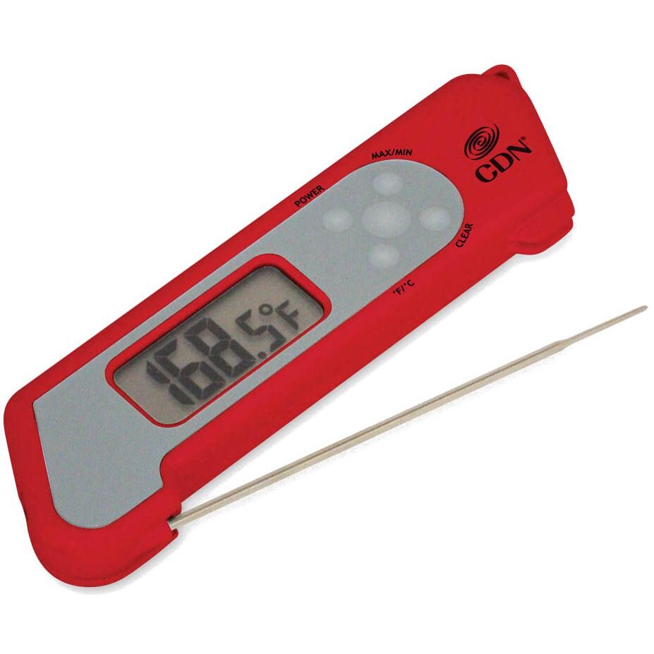 CDN Thermometers ProAccurate Folding Digital Thermocouple Thermometer