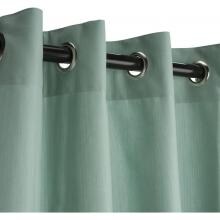 Sunbrella Outdoor Curtain With Grommets By Hatteras Outdoors - 50 X 84 Inch - Mist