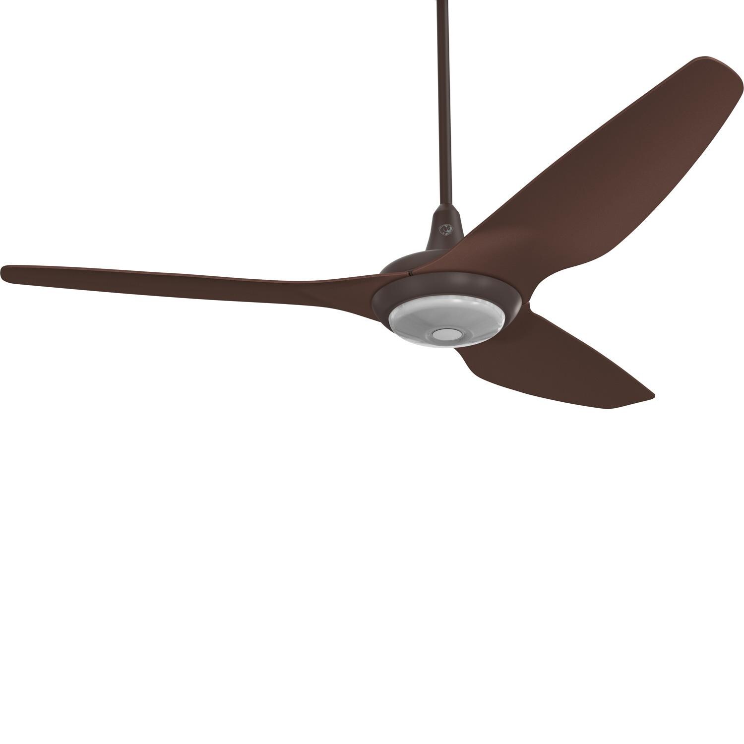 Big Ass Fans 60-Inch Haiku Ceiling Fan Universal Mount W/32-Inch Downrod & Downlight in Oil-Rubbed Bronze - MK-HK4-052506A471F471G10I32S2