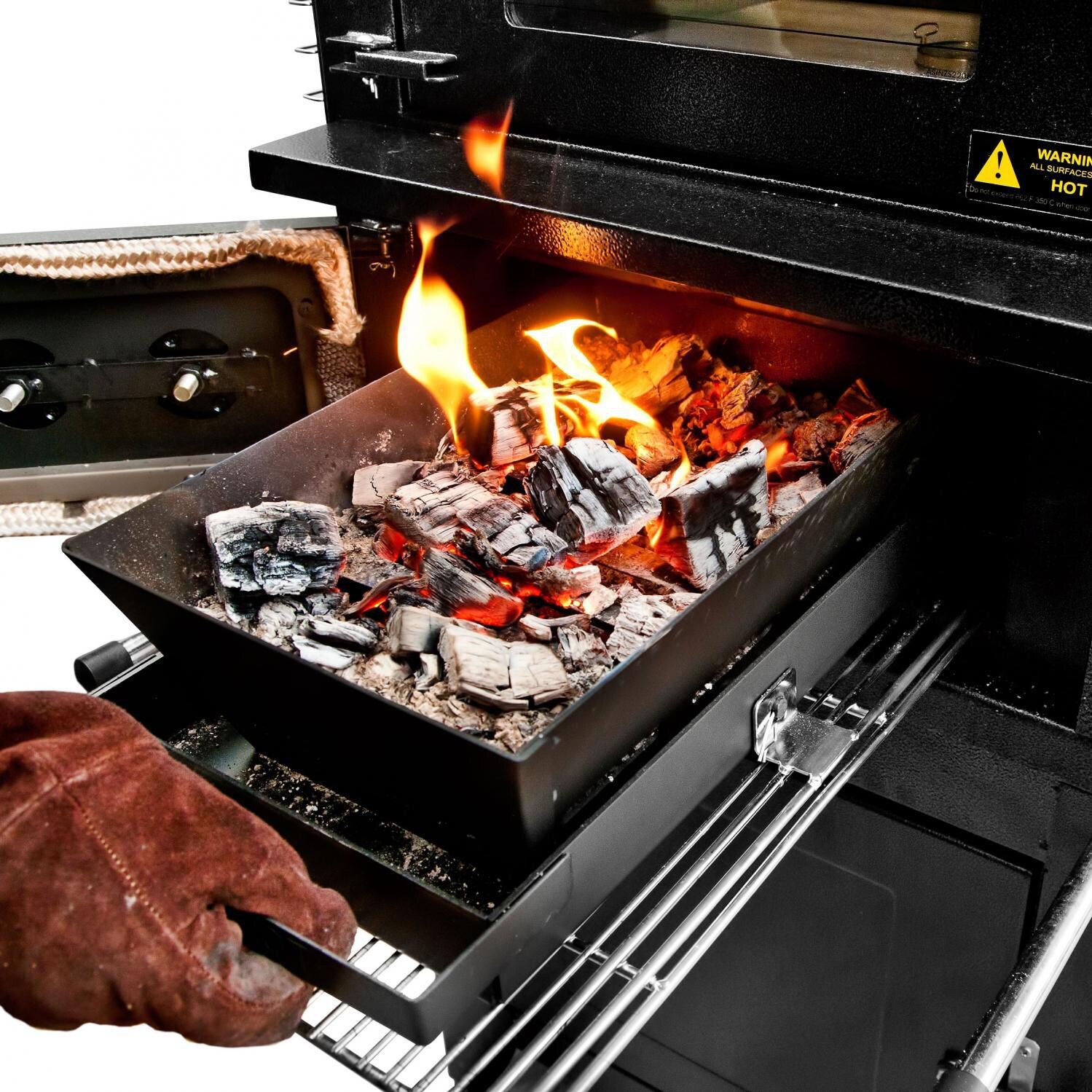 EcoQue Outdoor Wood Fired Pizza Oven And Smoker BBQ Guys