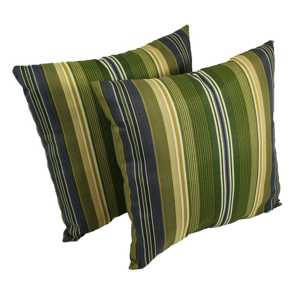 Outdoor Throw Pillow Set By Lava Pillows - Calista Stripe thumbnail