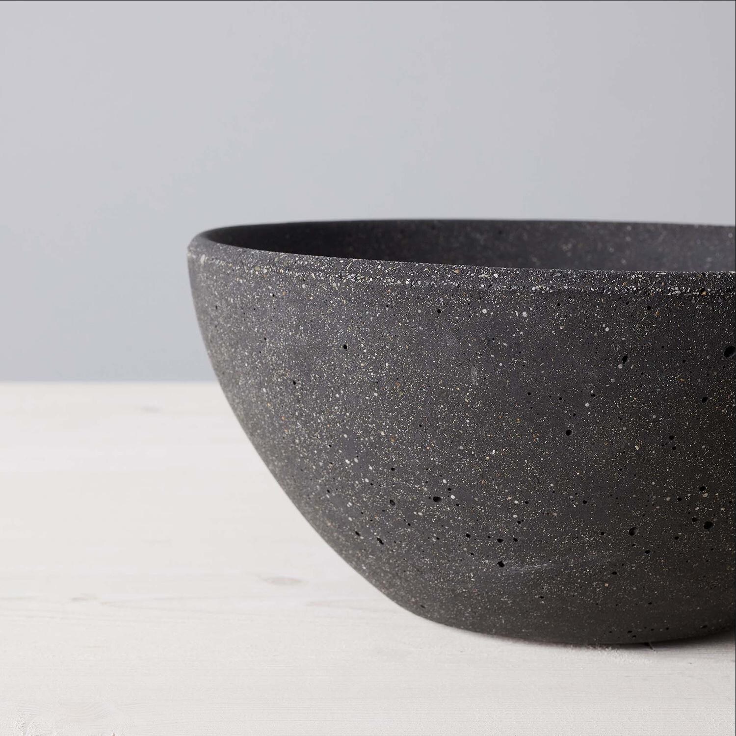 TerraFlame Basin Table Top Fire Bowl - Graphite - Detail thumbnail