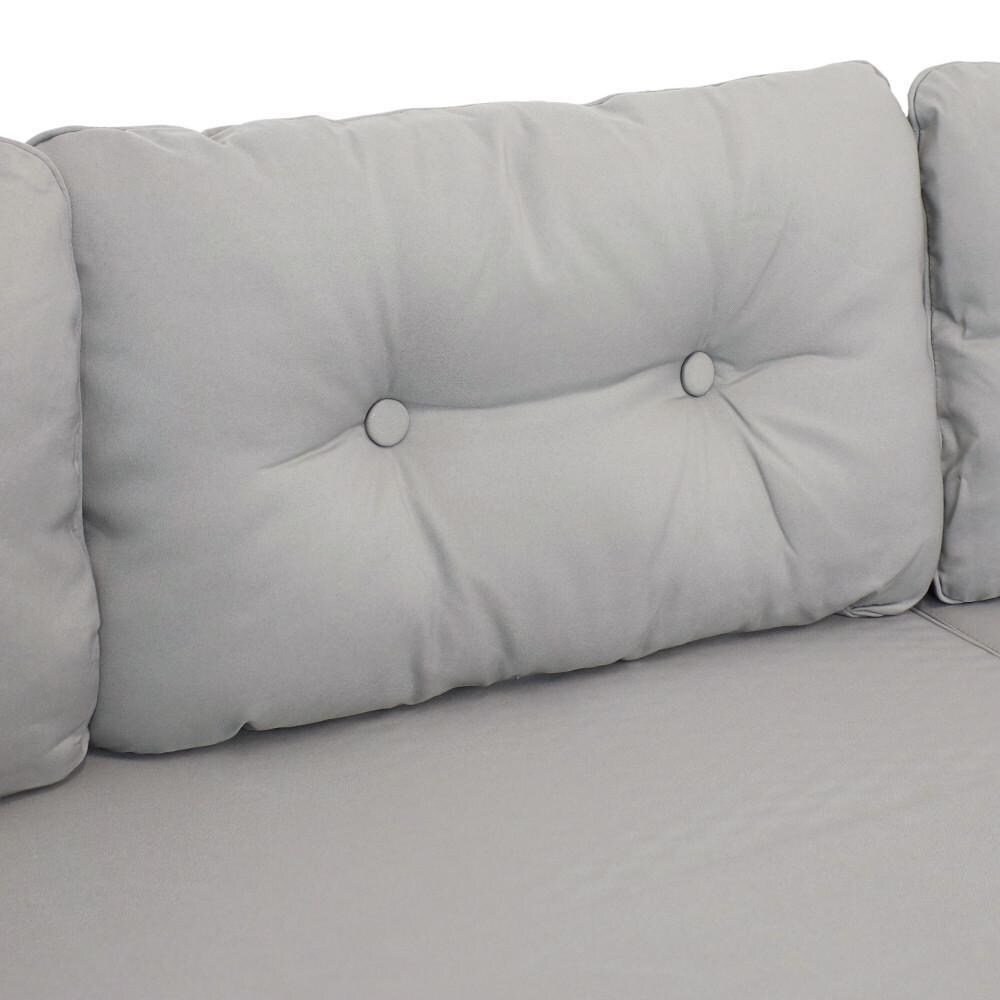 Ultimate Patio Low-Back Outdoor Patio Sectional Sofa Set W/ Cushions - Back Cushion - Detail thumbnail