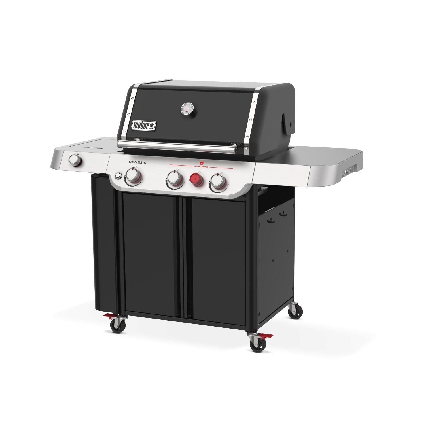 Weber grills with side burner best sale