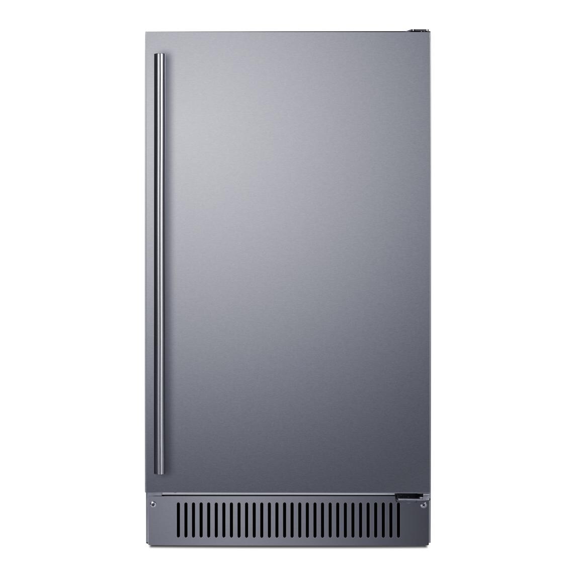 Summit BIM182OSADA ADA Height 18 Inch 60 Lb. Outdoor Clear Icemaker - Front - White Background thumbnail