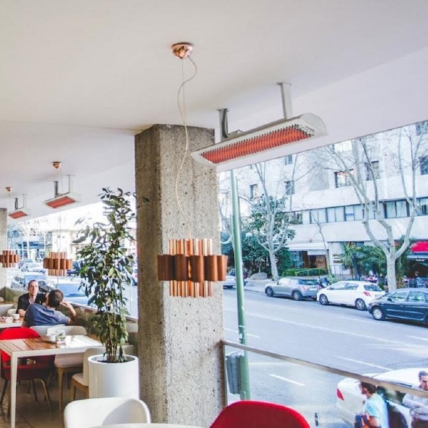 Bromic Heating BH3130006 3-Inch White Ceiling Mount Tube Suspension Kit thumbnail