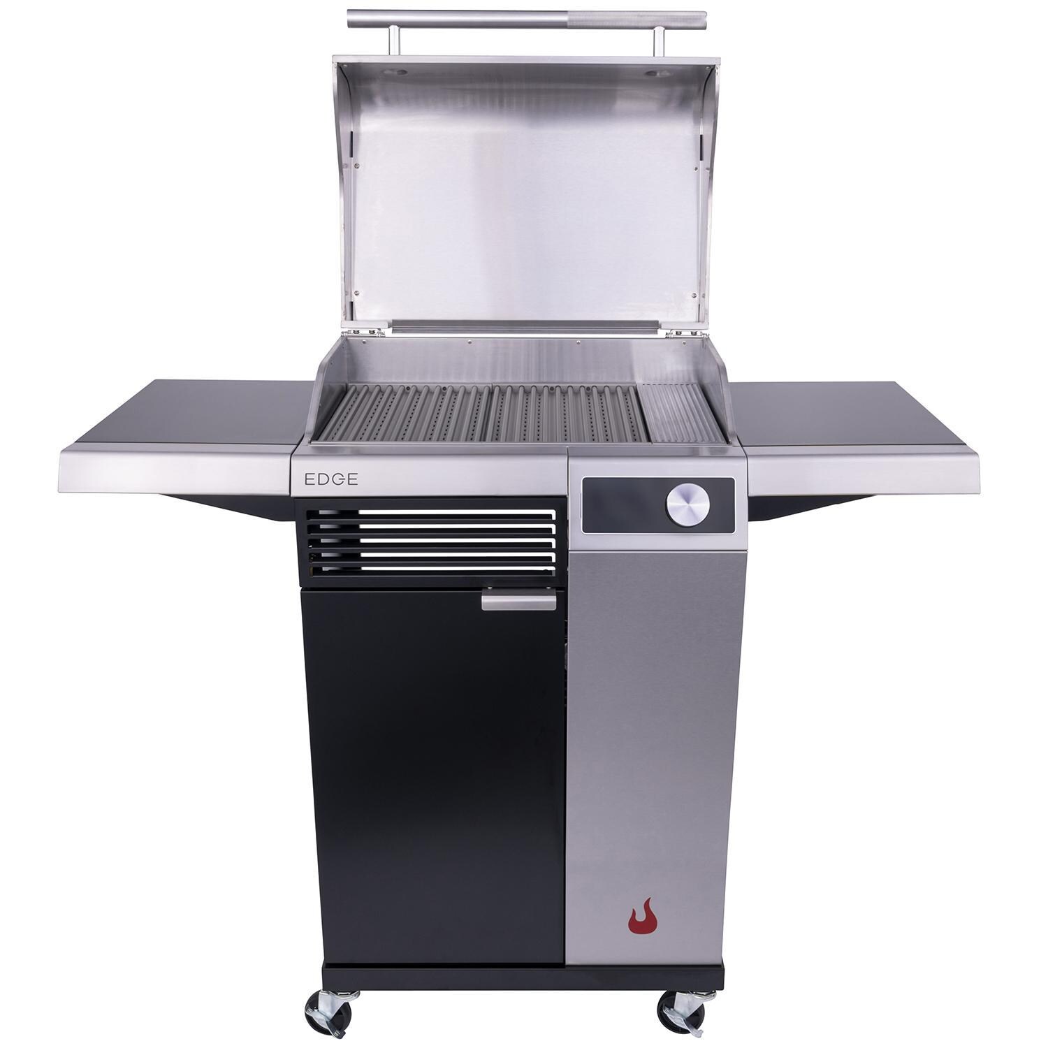 Charbroil 22652143 Edge Electric Grill - Hood Open thumbnail