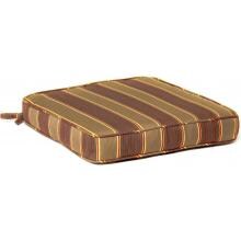 Sunbrella Davidson Redwood Medium Outdoor Replacement Seat Cushion W/ Piping By BBQGuys