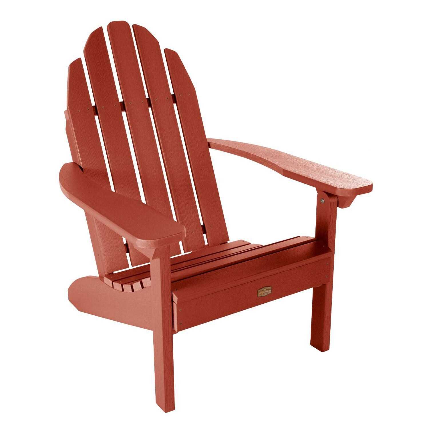 Lakeview The Charmville Adirondack Chair - Rustic Red - On White thumbnail
