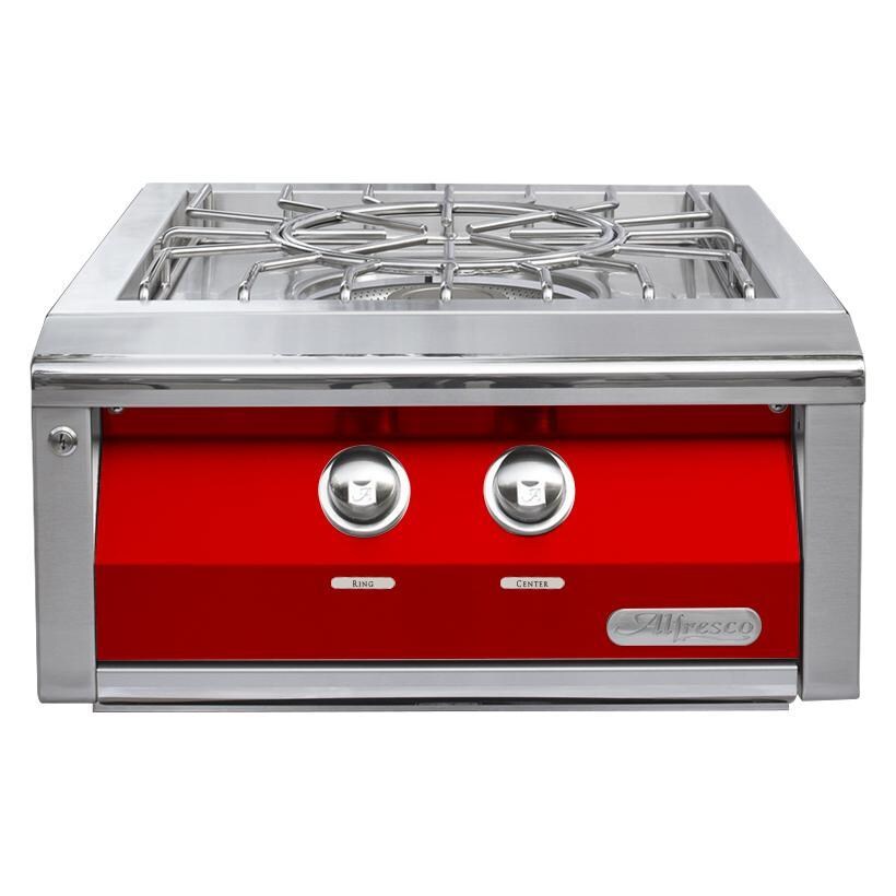 Alfresco Grills AXEVP-NG-S3002 Alfresco 24-Inch Natural Gas Versa Power Cooking System in Carmine Red thumbnail