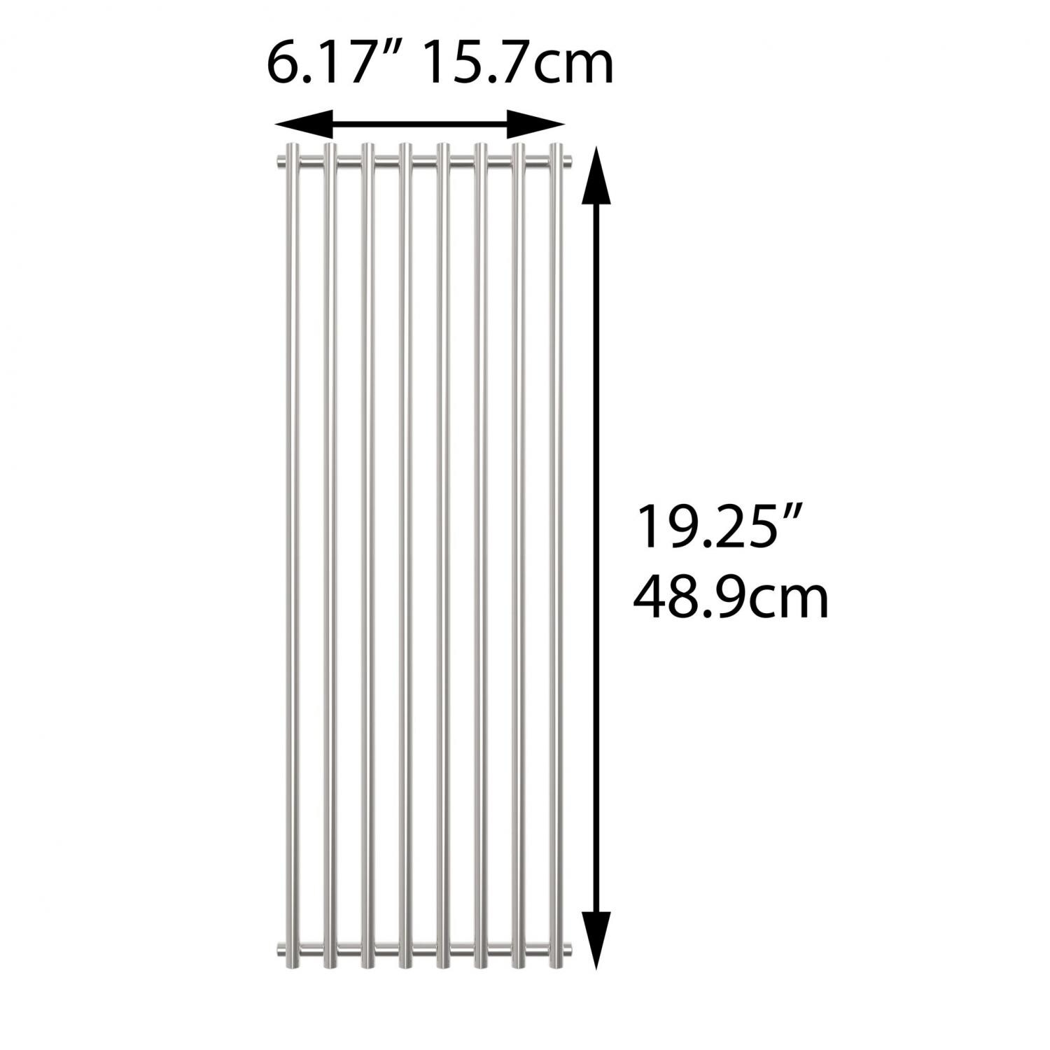 Broil King Stainless Steel Cooking Grates For Regal & Imperial Grills - 11153 - Dimensions thumbnail