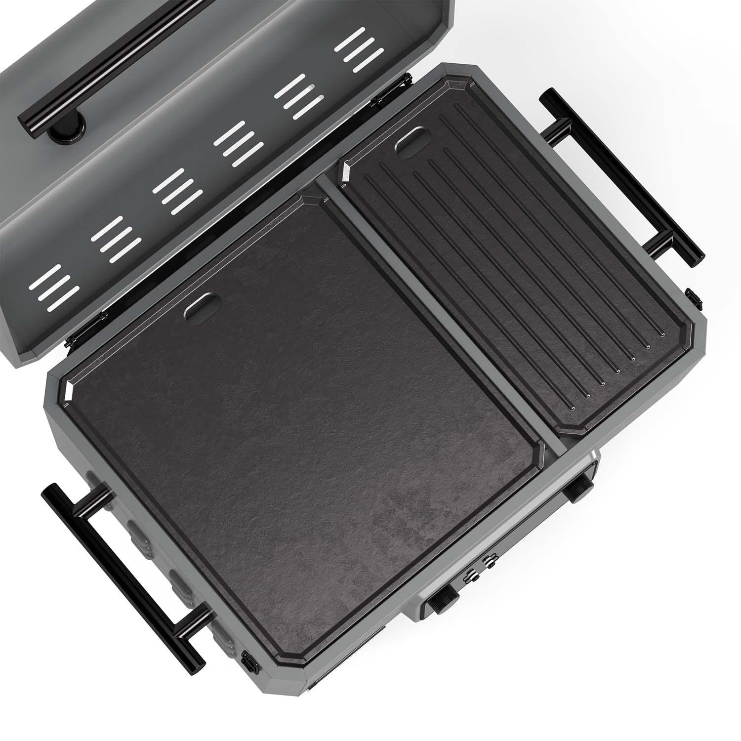 TYTUS TDT-GHS-EGRD Emberwood Electric Griddle - Dual Plates - Detail thumbnail