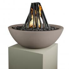The Outdoor Plus 18-Inch Solid Steel Logs Fire Pit Ornament - OPT-SL image