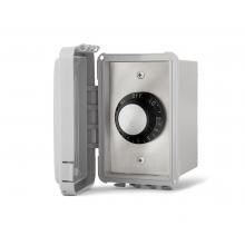Infratech 120V Single Input Regulator Stainless Steel Surface Mount Plate With Deep Gang Waterproof Box And Cover - 14-4120 image