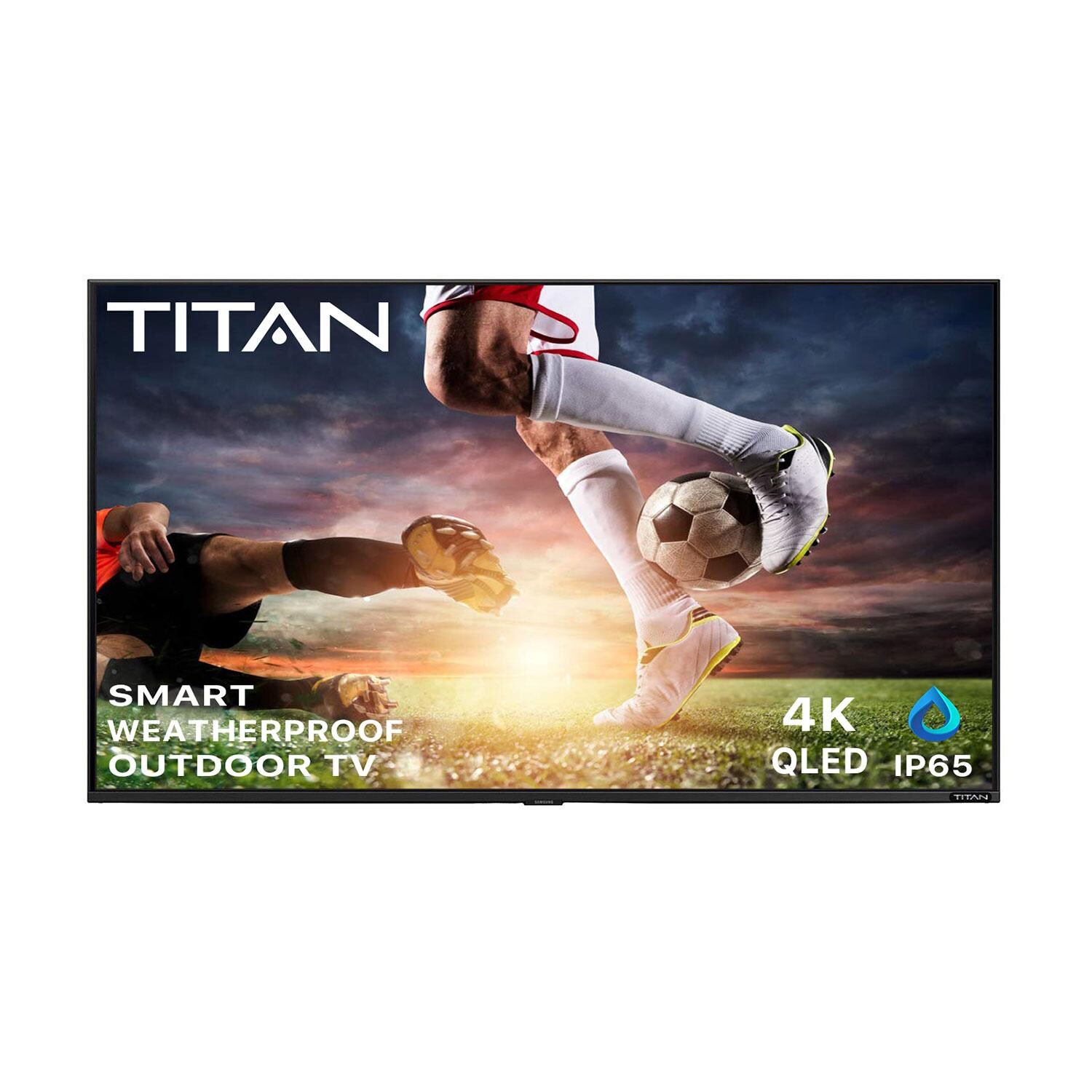 Titan Q80C Series 85 Inch Full Sun QLED 4K Smart Outdoor TV - MS-Q80C-085