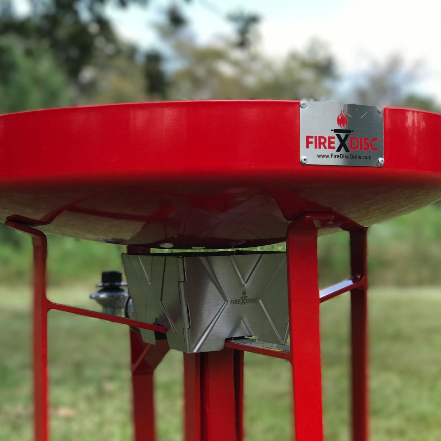 FireDisc Folding Wind Helmet For Short & Tall Original Portable Propane Cookers TCGWH4L BBQGuys