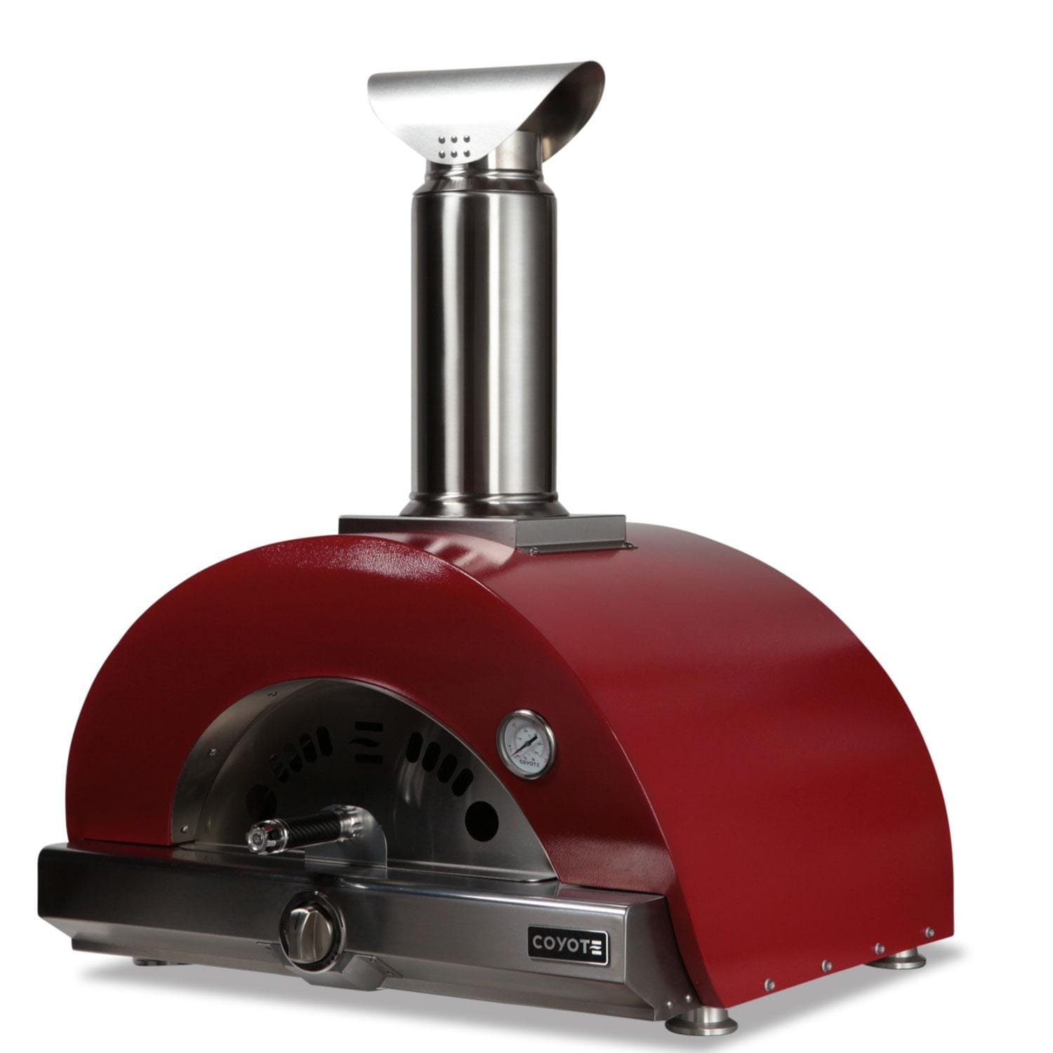 Coyote 30 Inch Hybrid Propane Pizza Oven - Red - C1PZ30HRLP : BBQGuys