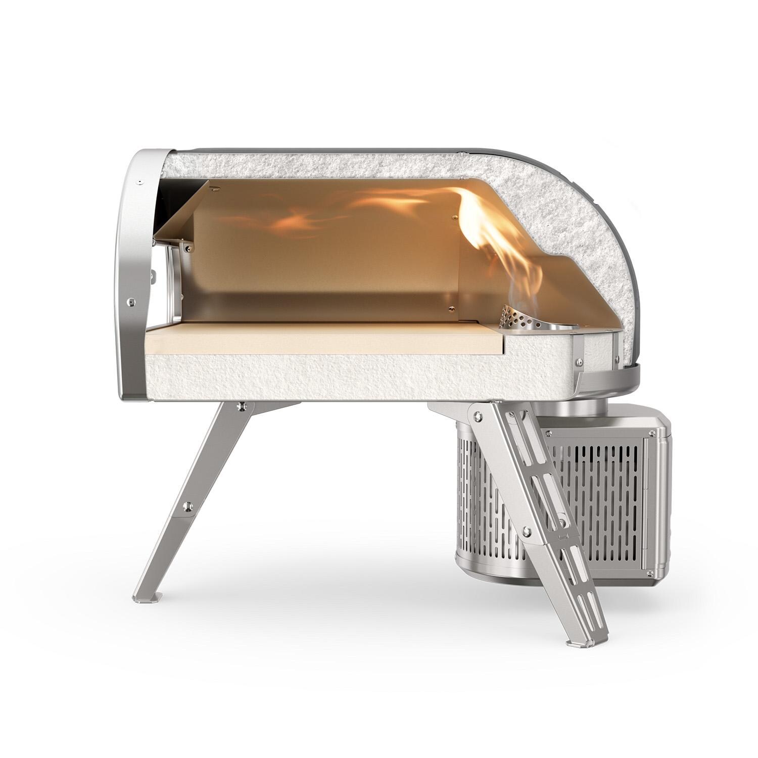 Gozney AR1584 Roccbox WoodBurner- Installed Transparent View - White Background thumbnail