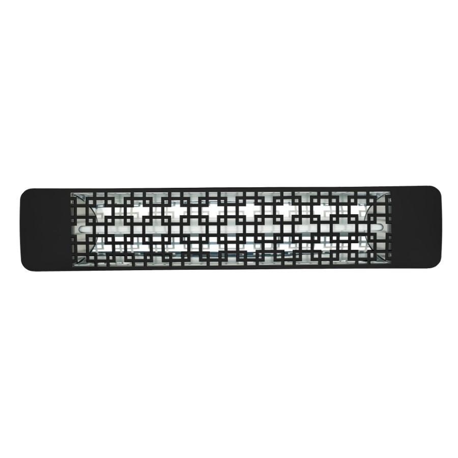 Eurofase EF15120B5 Plug-In Brix Series 39-Inch 1500 Watt Single Element 120V Electric Infrared Patio Heater In Black - Off thumbnail