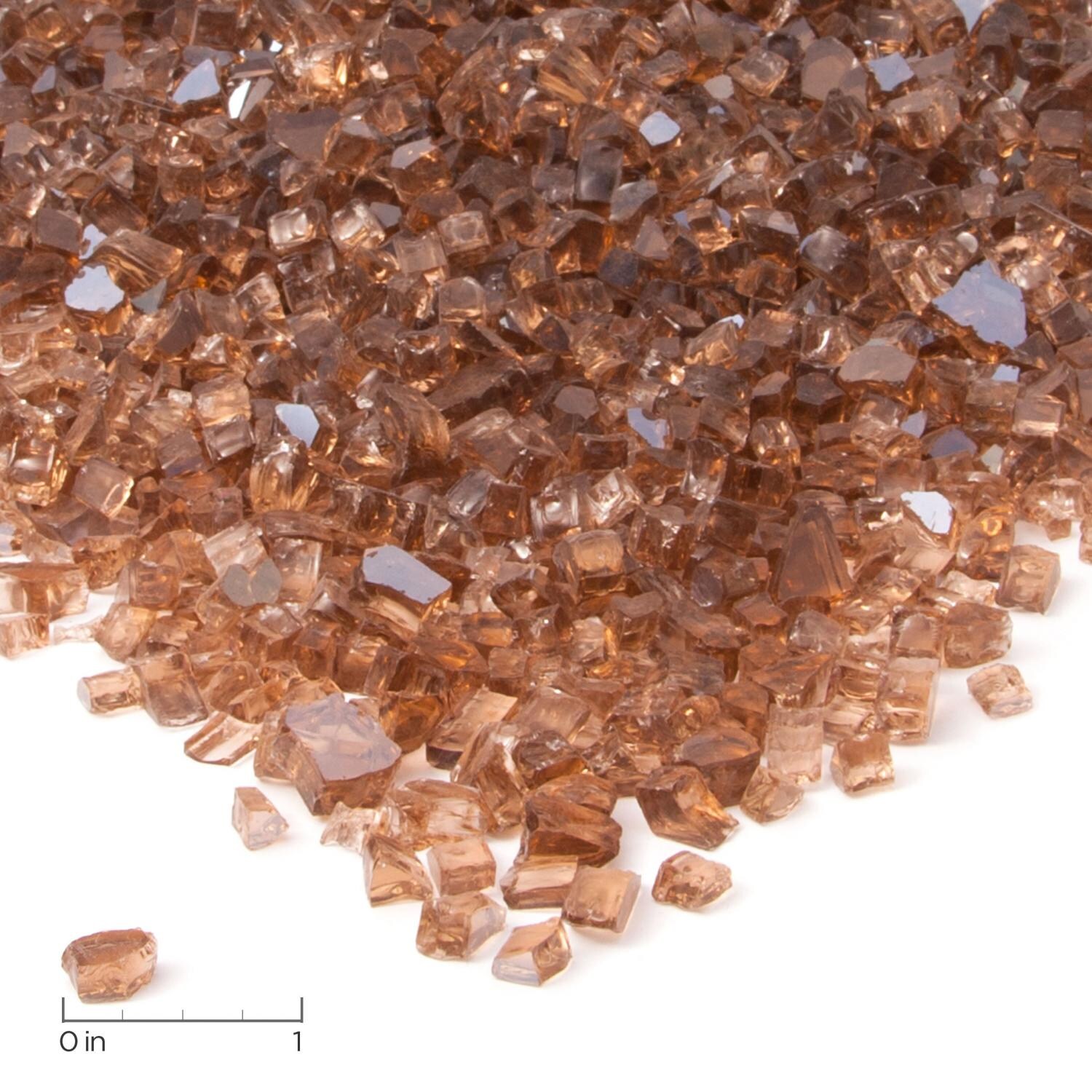 Real Flame Fire Glass Filler - Copper thumbnail