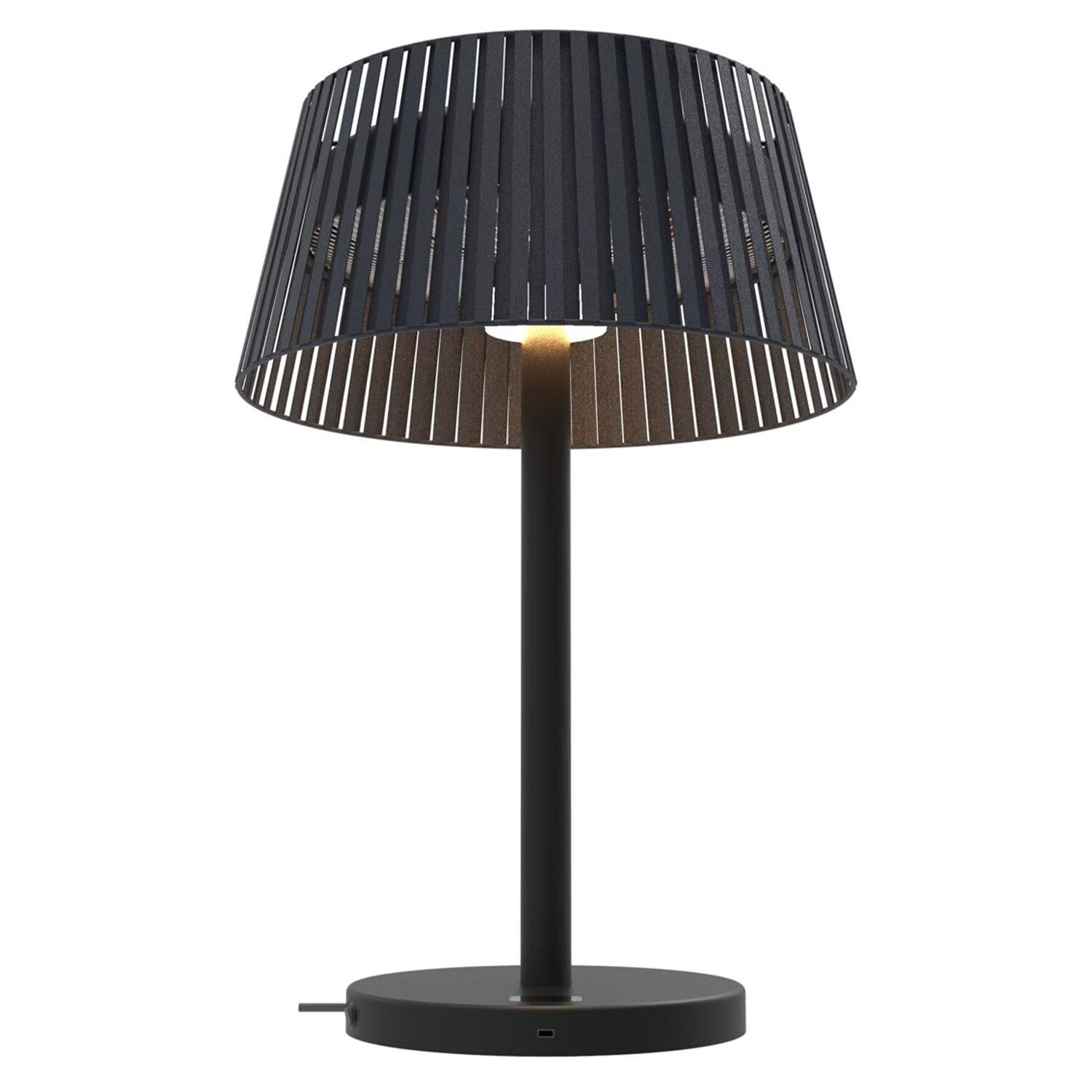 Eurofase EFH0137 22-in Vellura 1500 Watt Single Element Electric Tabletop Patio Heater - Black - Display - White Background thumbnail