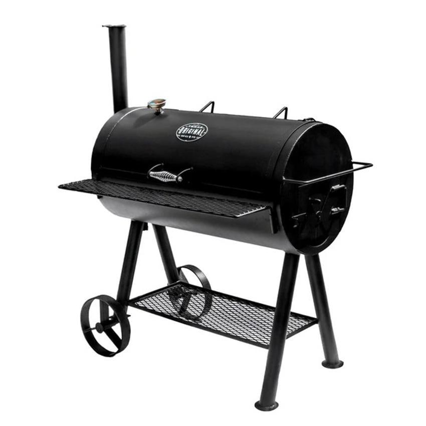 Texas Original Pits Corsicana 16x36 Woodfired Grill G1636SL BBQGuys