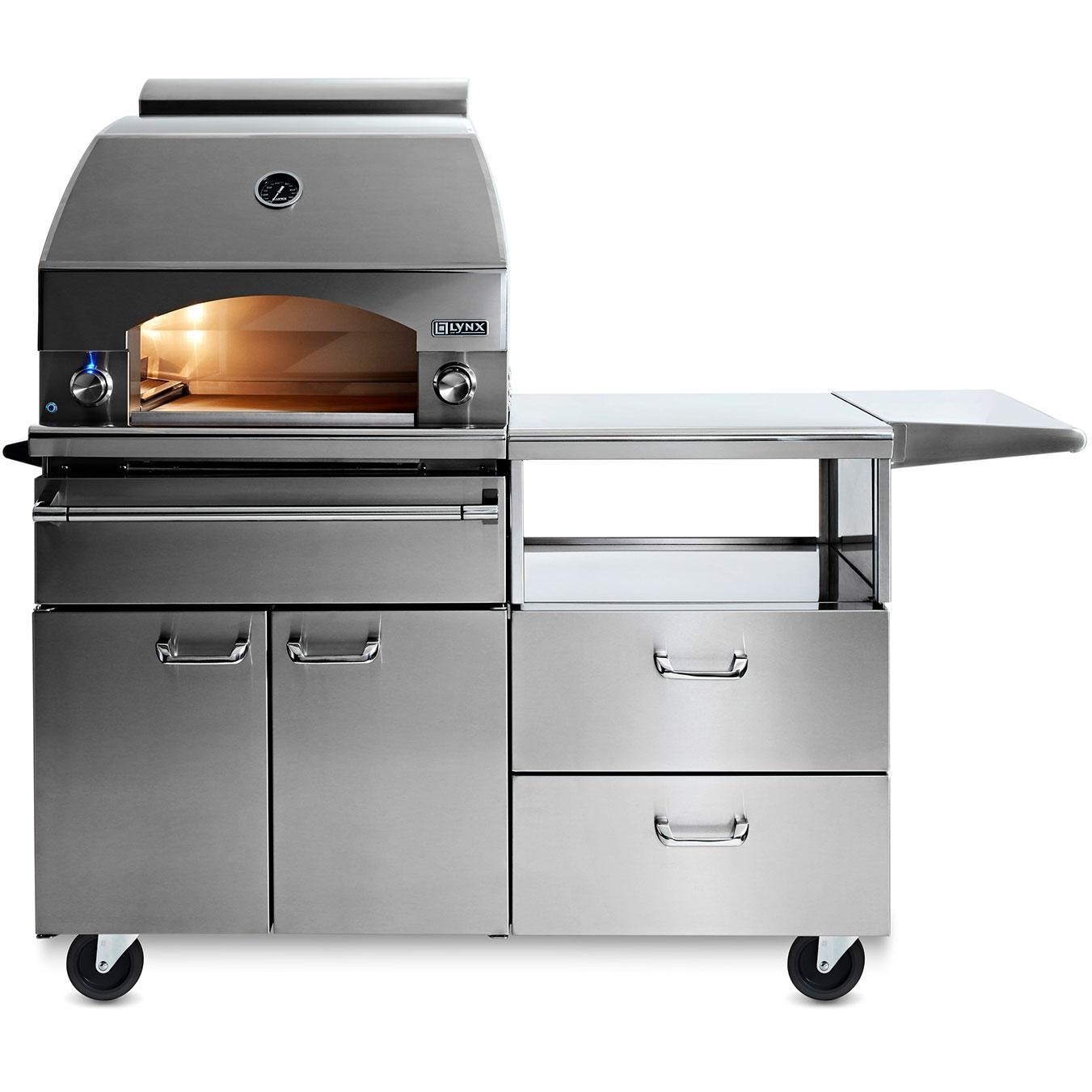 Lynx Professional Napoli 30-Inch Natural Gas Outdoor Pizza Oven On