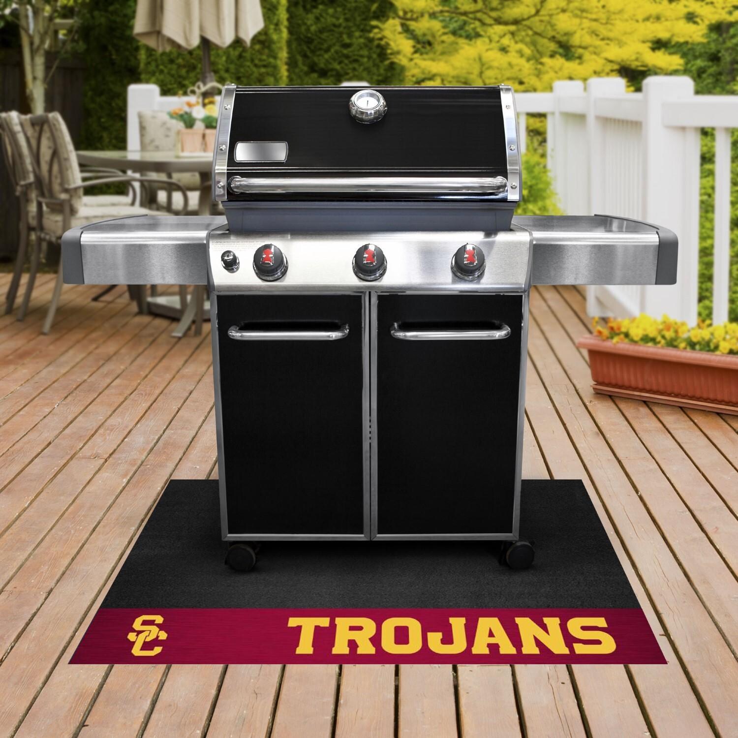 FANMATS 12131 University of Southern Califor Grill Mat - Lifestyle thumbnail