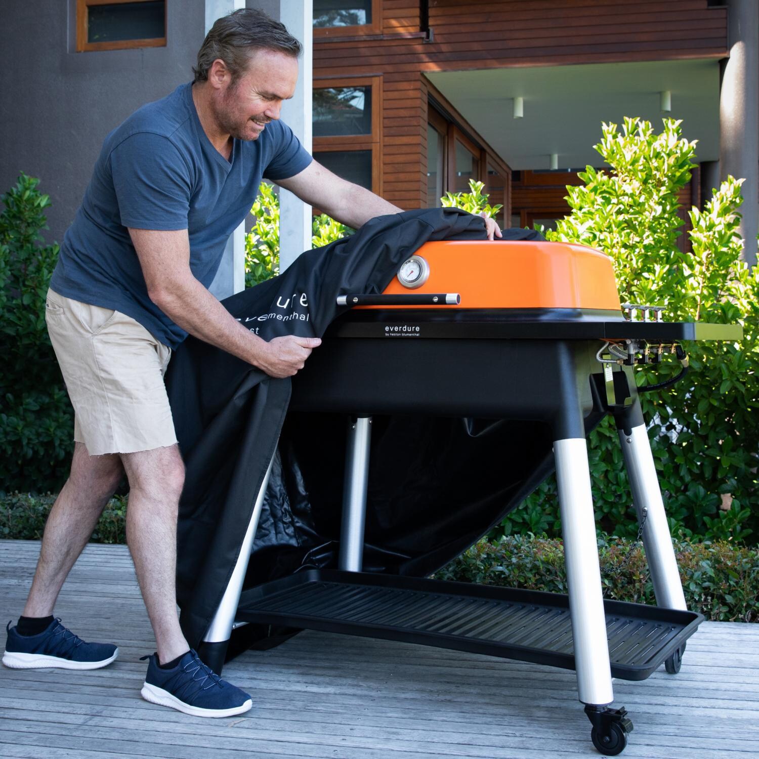 Everdure HBG3COVER Long Grill Cover For FURNACE 52-Inch Propane Grill - Covering thumbnail