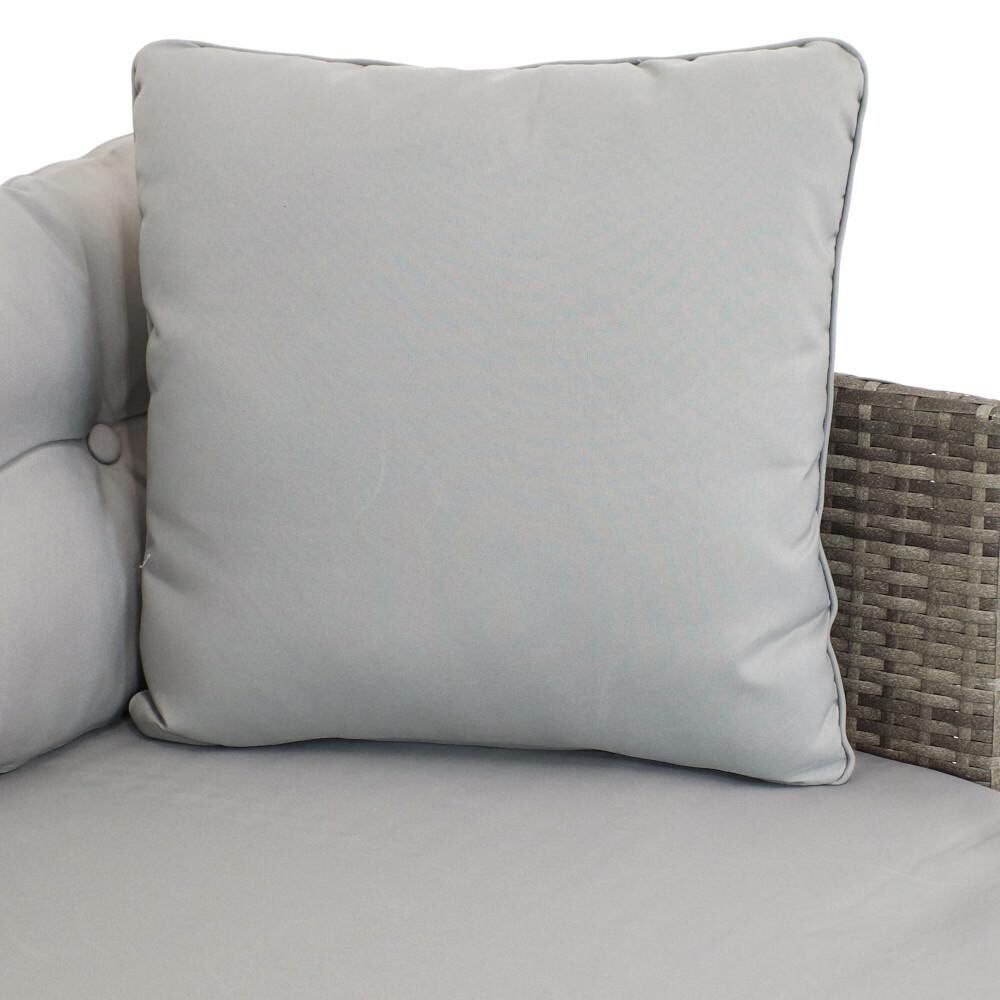 Ultimate Patio Low-Back Outdoor Patio Sectional Sofa Set W/ Cushions - Pillow - Detail thumbnail