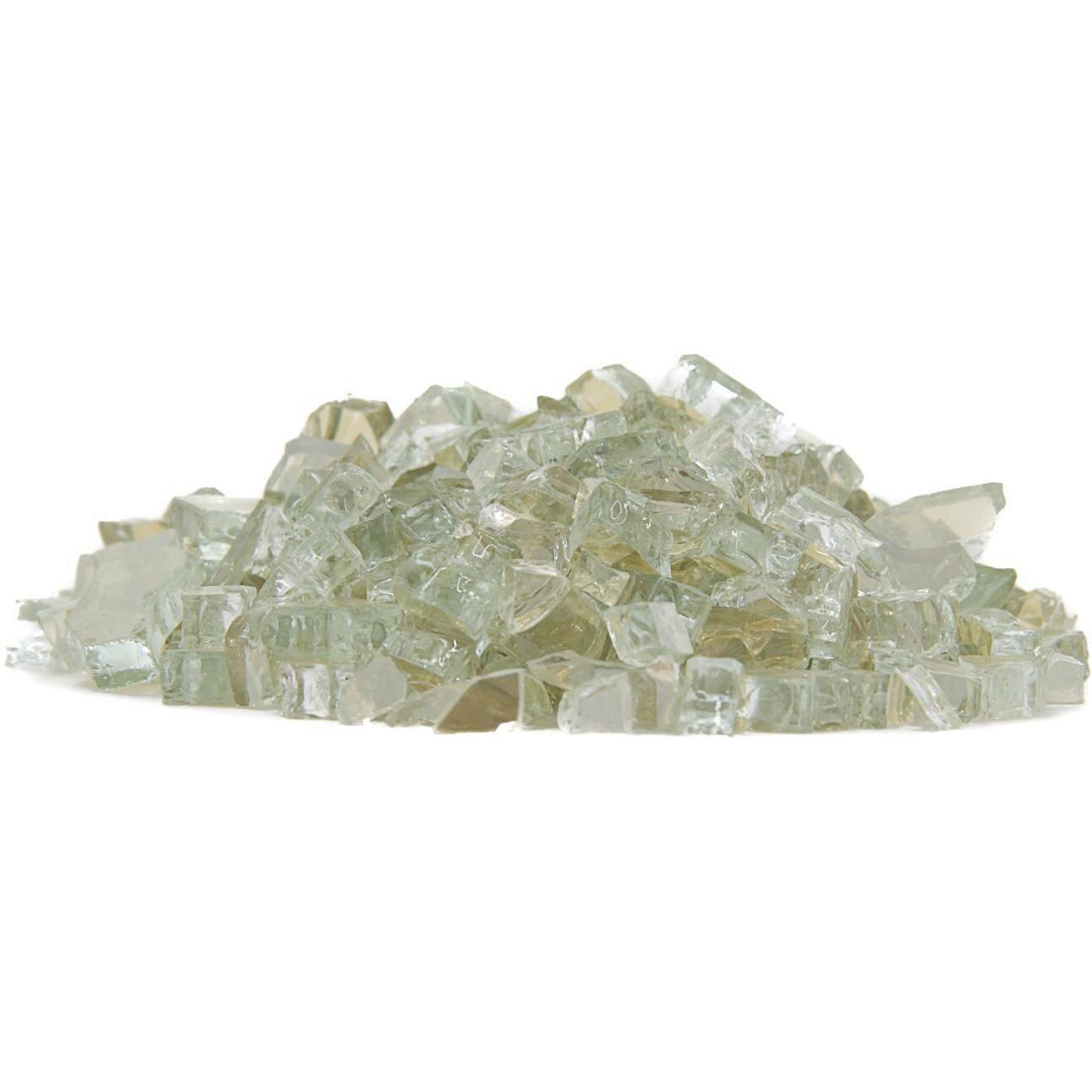 BBQGuys Signature Series 1/4-Inch Ice Clear Reflective Fire Glass thumbnail