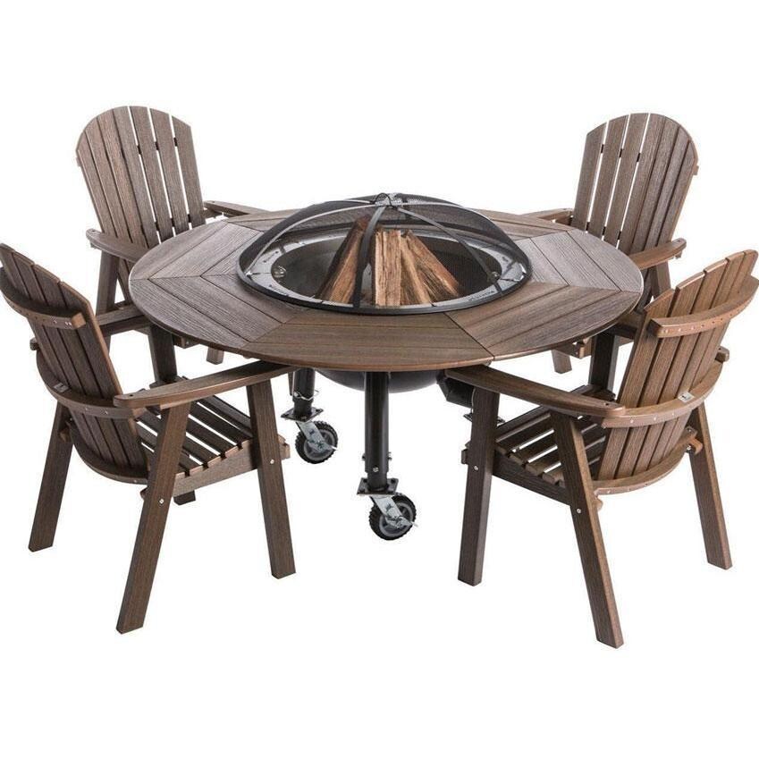 Gather Grills T1000-Standard-Black Tailgater 28-Inch Wood Fired Grill W/ Standard Package - Fire Pit thumbnail