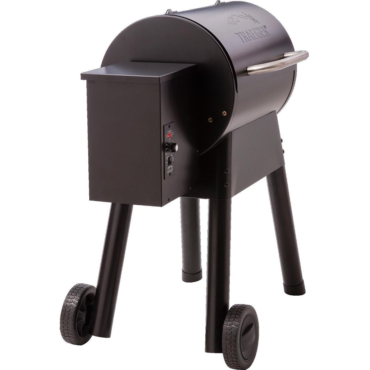 Traeger Bronson 20 Pellet Grill On Cart - Other Side View thumbnail