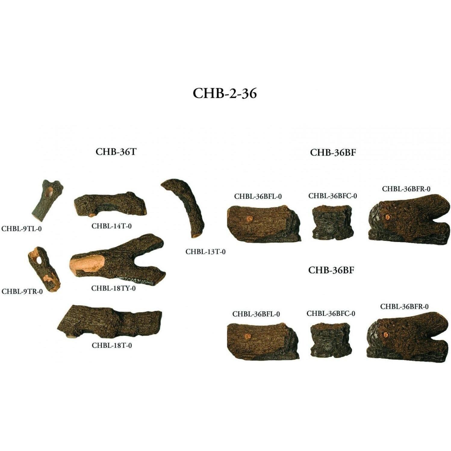 Peterson Charred Royal English Oak Branches 36-Inches thumbnail