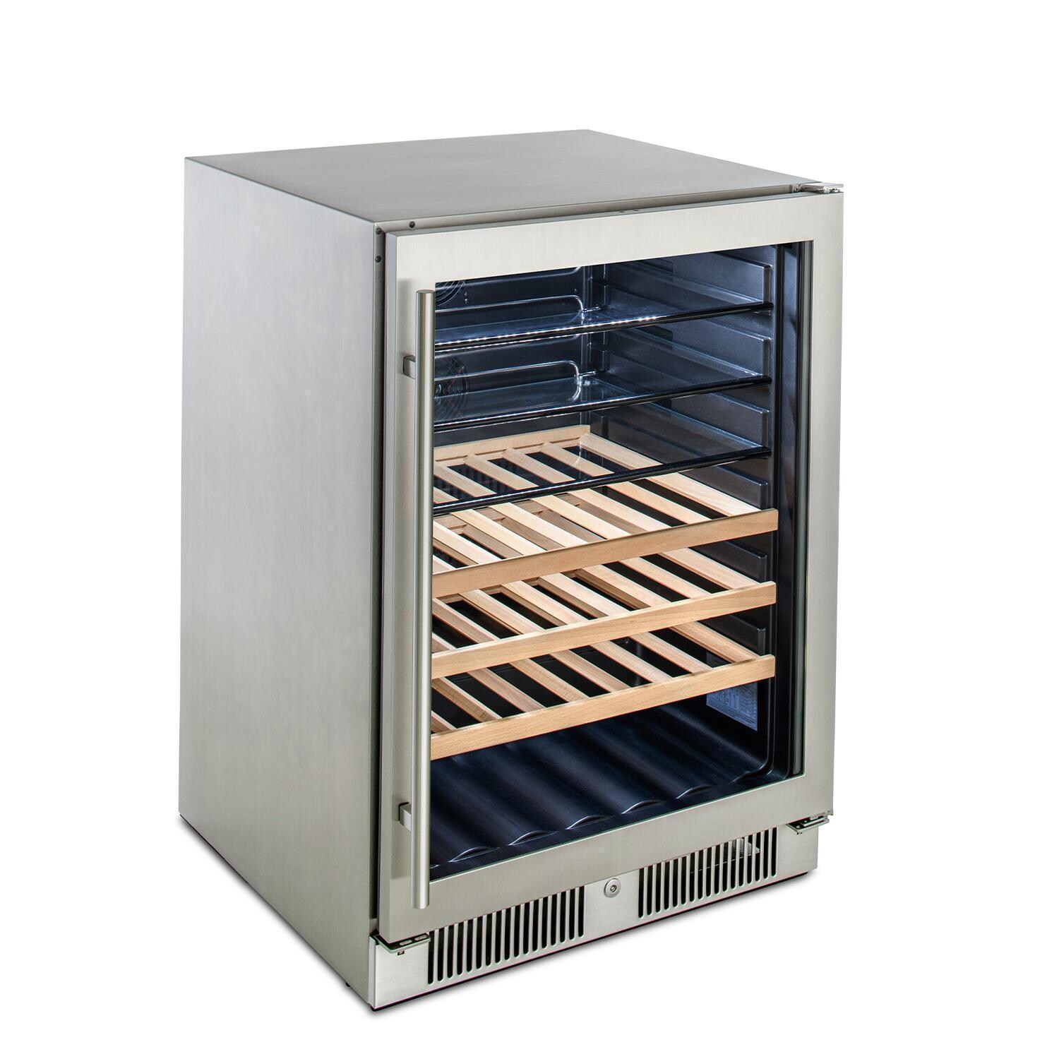 Blaze BLZ-GDBEV-5.5 24-in 5.5 Cu. Ft. Outdoor Rated Beverage Cooler - Side View - White Background thumbnail