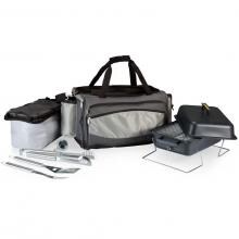 Picnic Time Vulcan All-In-One Propane Grill/Cooler With BBQ Tool Set And Trolley