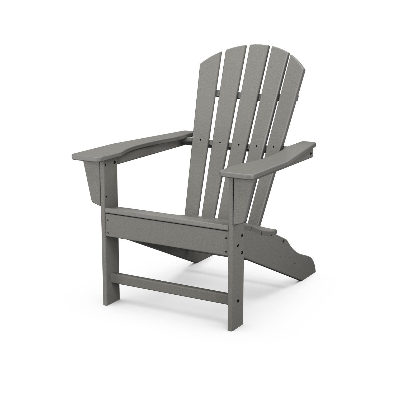 Palm Coast Recycled Plastic Adirondack in Slate Gray by POLYWOOD